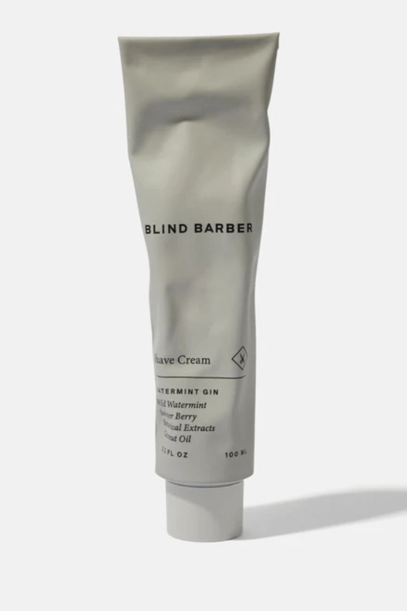 Hair & Skincare - Blind Barber - Watermint Gin Shave Cream - Archery Close
