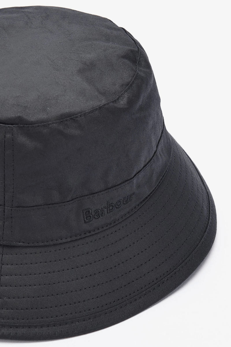 Hats - Barbour - Wax Bucket Hat - Archery Close