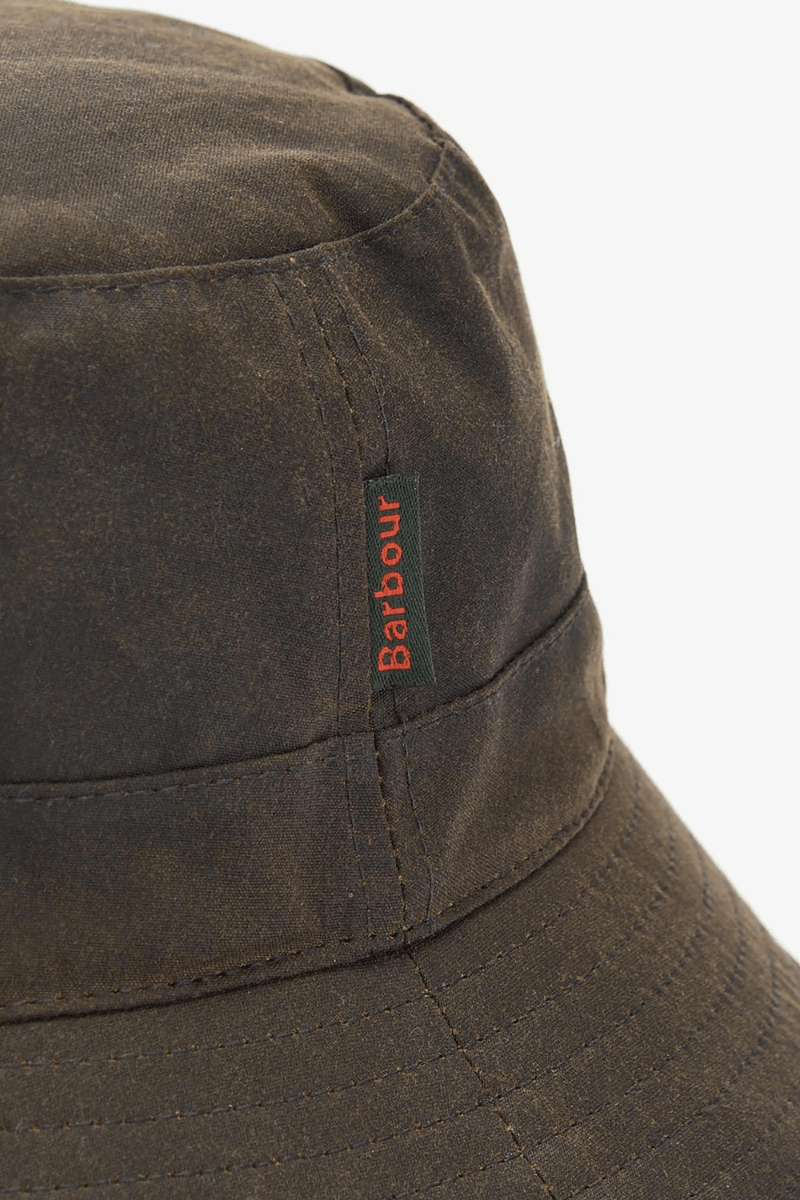 Hats - Barbour - Wax Bucket Hat - Archery Close