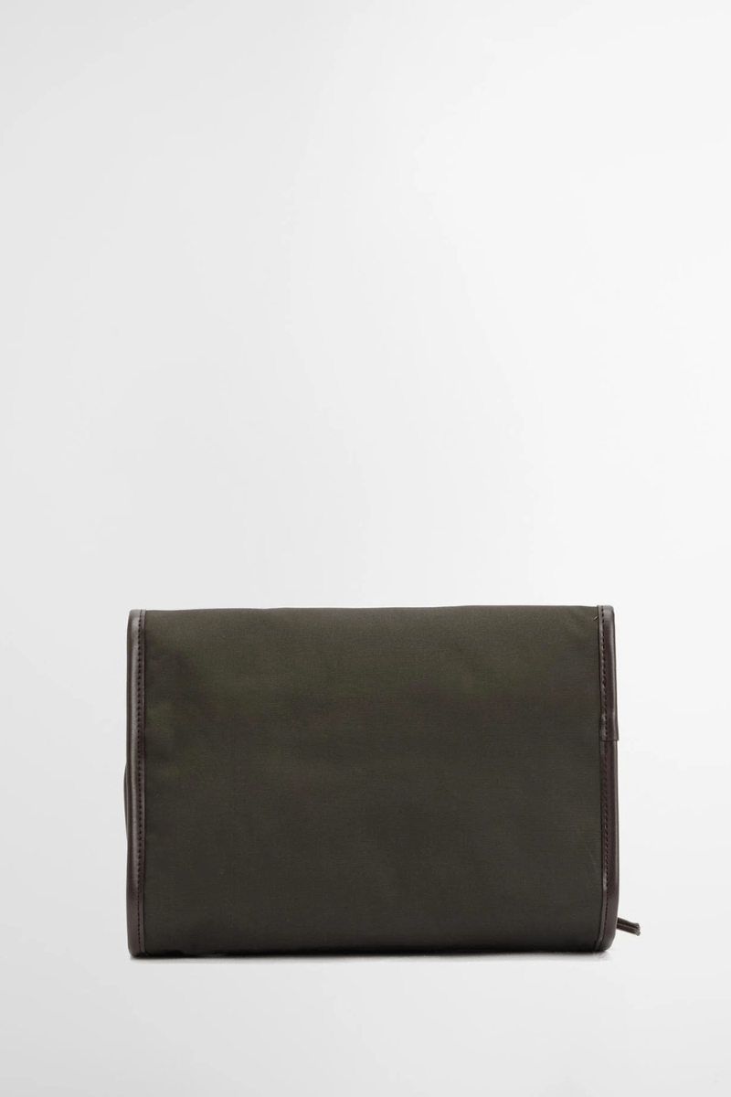 Handbags, Wallets & Cases - Barbour - Waxed Hanging Washbag - Archery Close