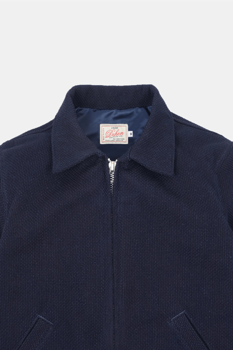 Outerwear - Dehen 1920 - Weekender Jacket: Indigo Sashiko - Archery Close