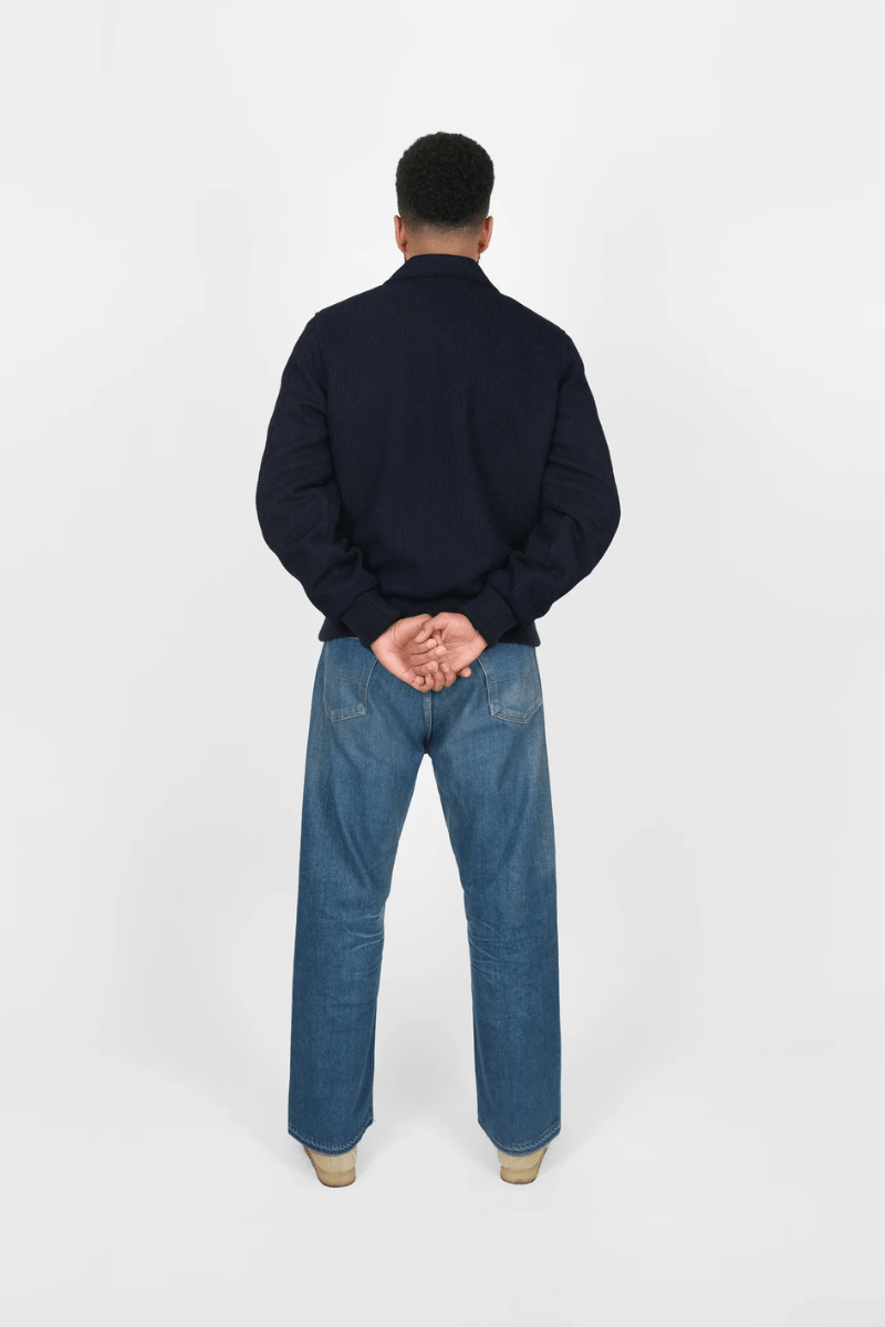 Outerwear - Dehen 1920 - Weekender Jacket: Indigo Sashiko - Archery Close