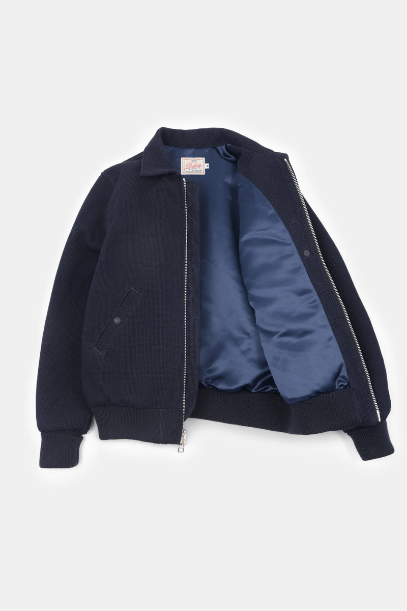Outerwear - Dehen 1920 - Weekender Jacket: Indigo Sashiko - Archery Close