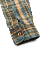 Shirts & Tops - Freenote Cloth - Wells Evergreen Plaid Shirt - Archery Close