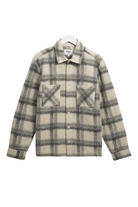 Shirts & Tops - Wax London - Whiting Overshirt in Ash Wool Blend - Archery Close