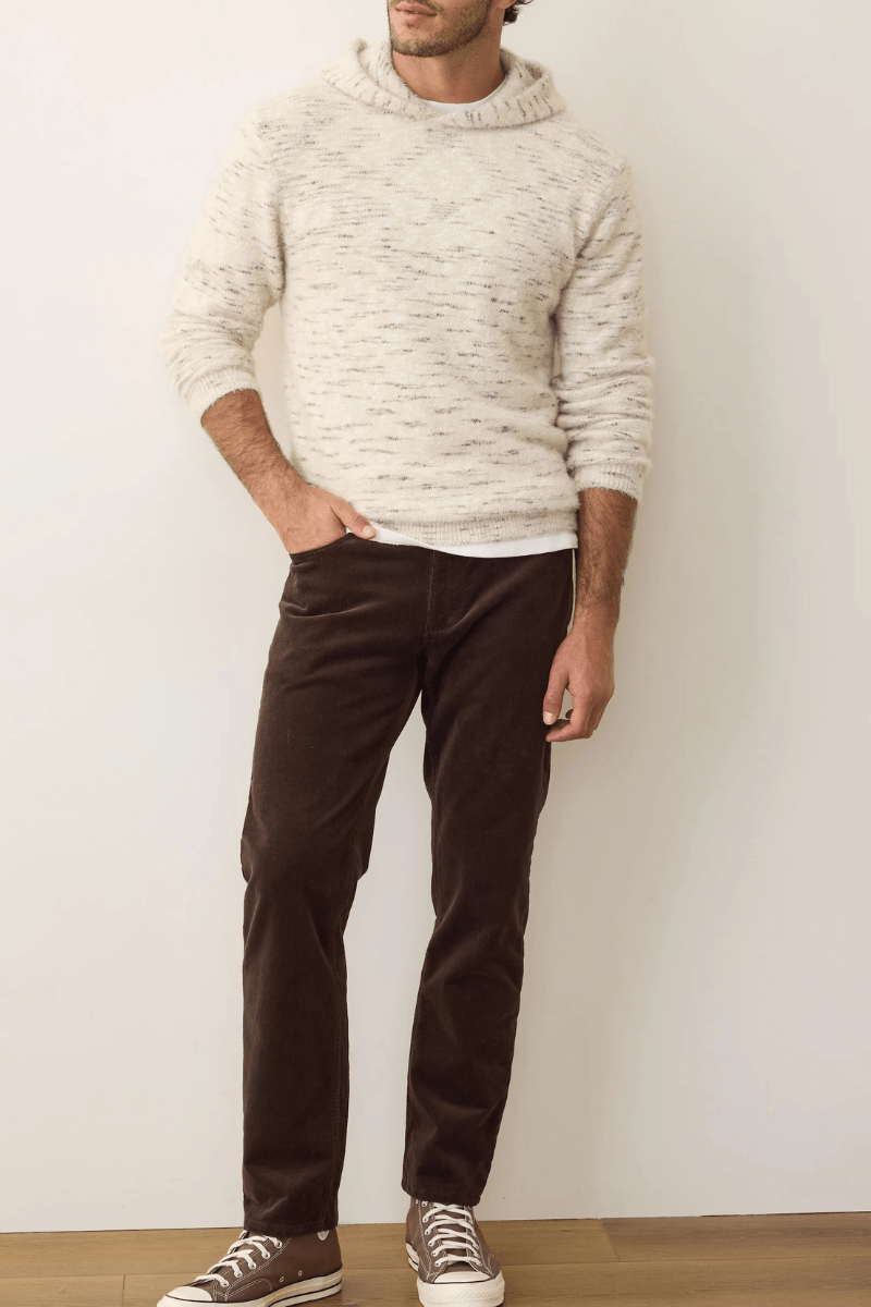 Sweatshirts - Marine Layer - Wilder Sweater Hoodie - Archery Close