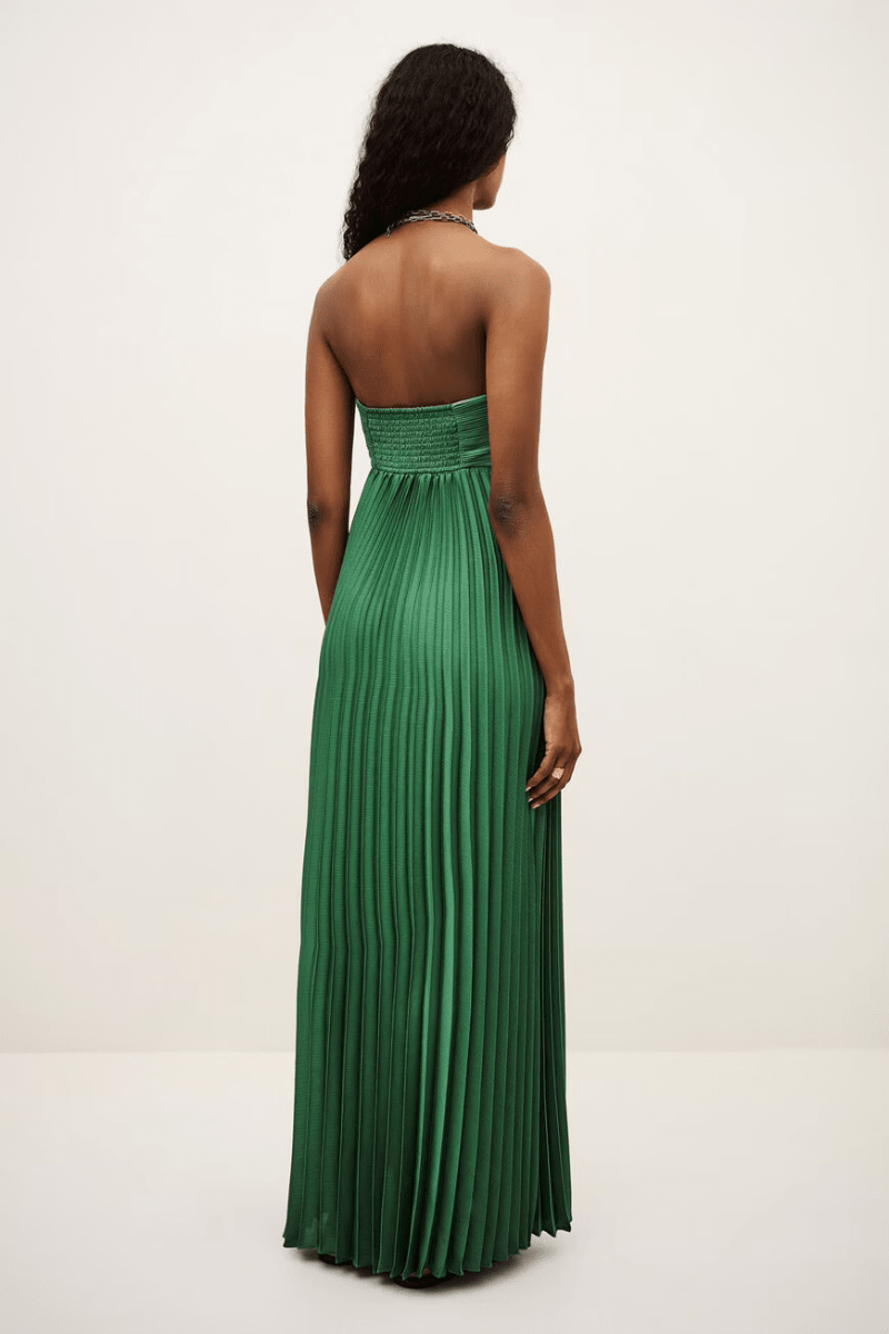 Dresses - ba&sh - Willow Dress in Green - Archery Close