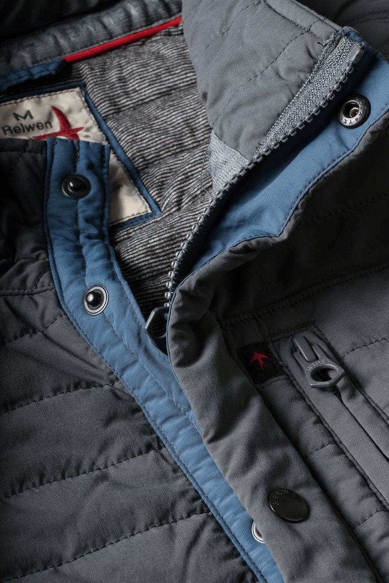 Outerwear - Relwen - Windzip Vest - Archery Close