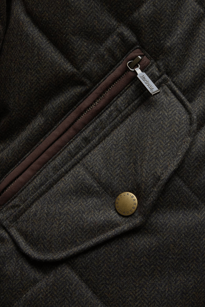 Outerwear - Barbour - Winter Shoveler Quilted Jacket - Archery Close