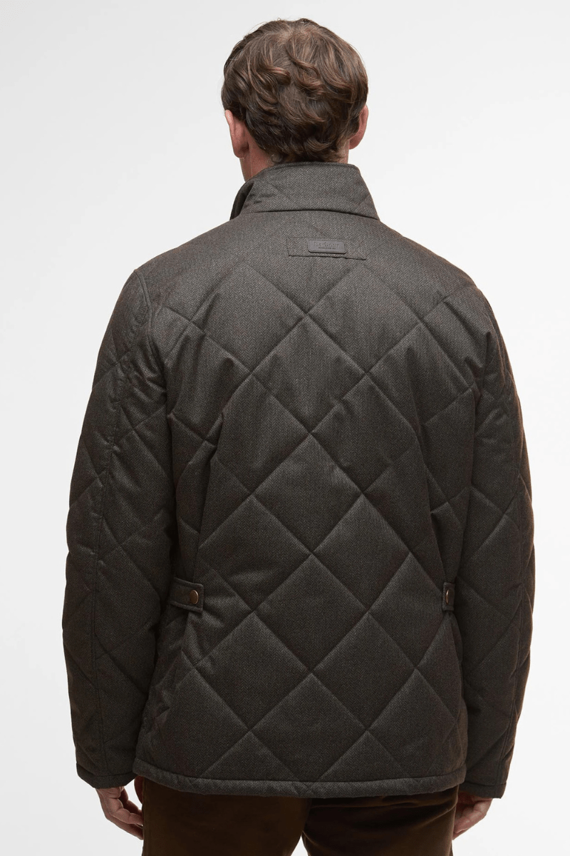 Outerwear - Barbour - Winter Shoveler Quilted Jacket - Archery Close