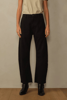 Pants - Road to Nowhere Clothing - Women's Pilon Pant in Worn Black - Archery Close
