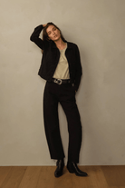 Pants - Road to Nowhere Clothing - Women's Pilon Pant in Worn Black - Archery Close