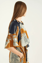 Dresses - Cotelac - Woven Dress in Cumin - Archery Close