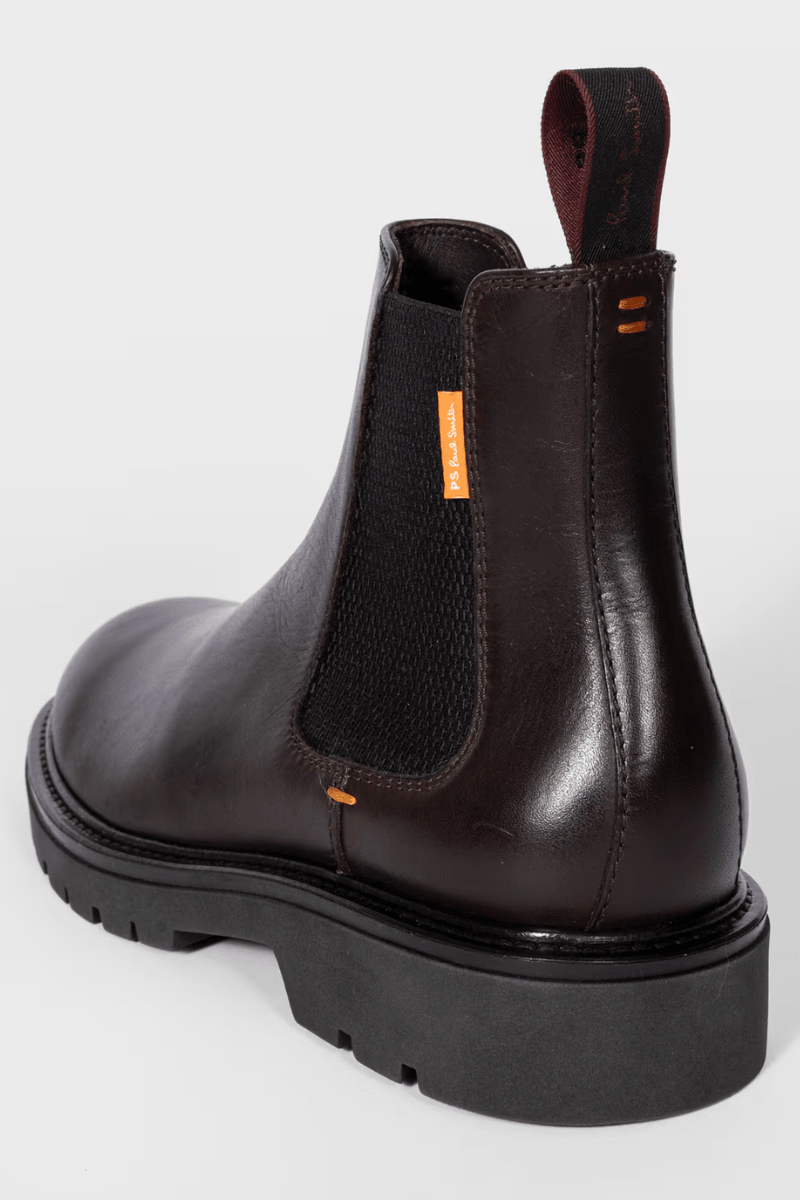 Boots - Paul Smith - Xenon Boots in Dark Brown - Archery Close