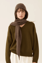Accessories - DemyLee - Zora Hooded Scarf - Archery Close