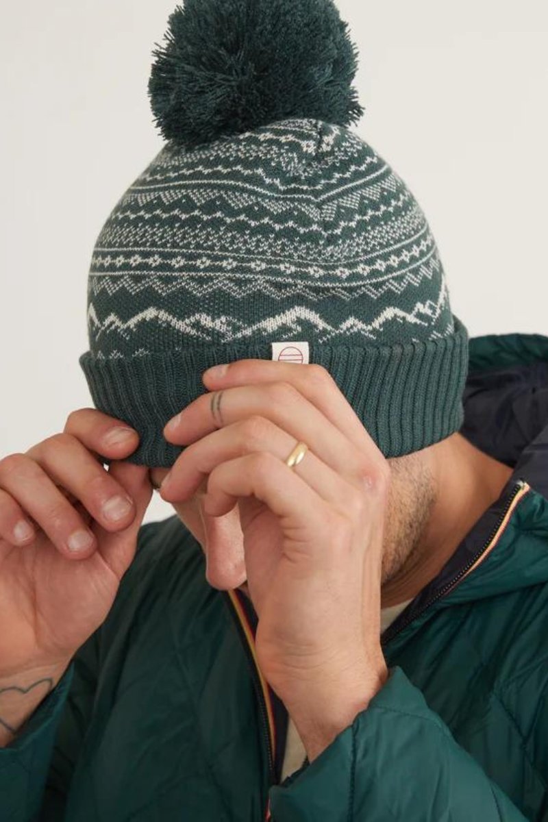 Archive Pom Beanie - Marine Layer - Archery Close