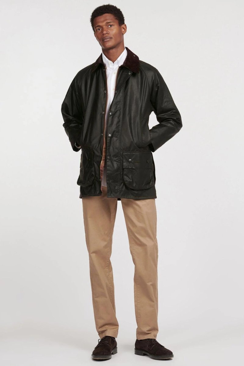 Barbour Beaufort Wax Jacket - Archery Close Men's