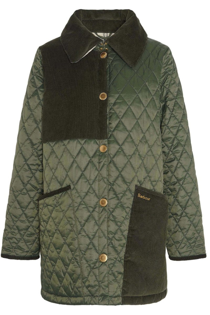 Barbour Reeth Quilt in Olive - Barbour - Archery Close