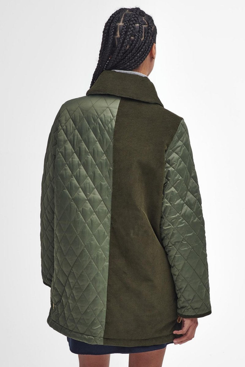 Barbour Reeth Quilt in Olive - Barbour - Archery Close