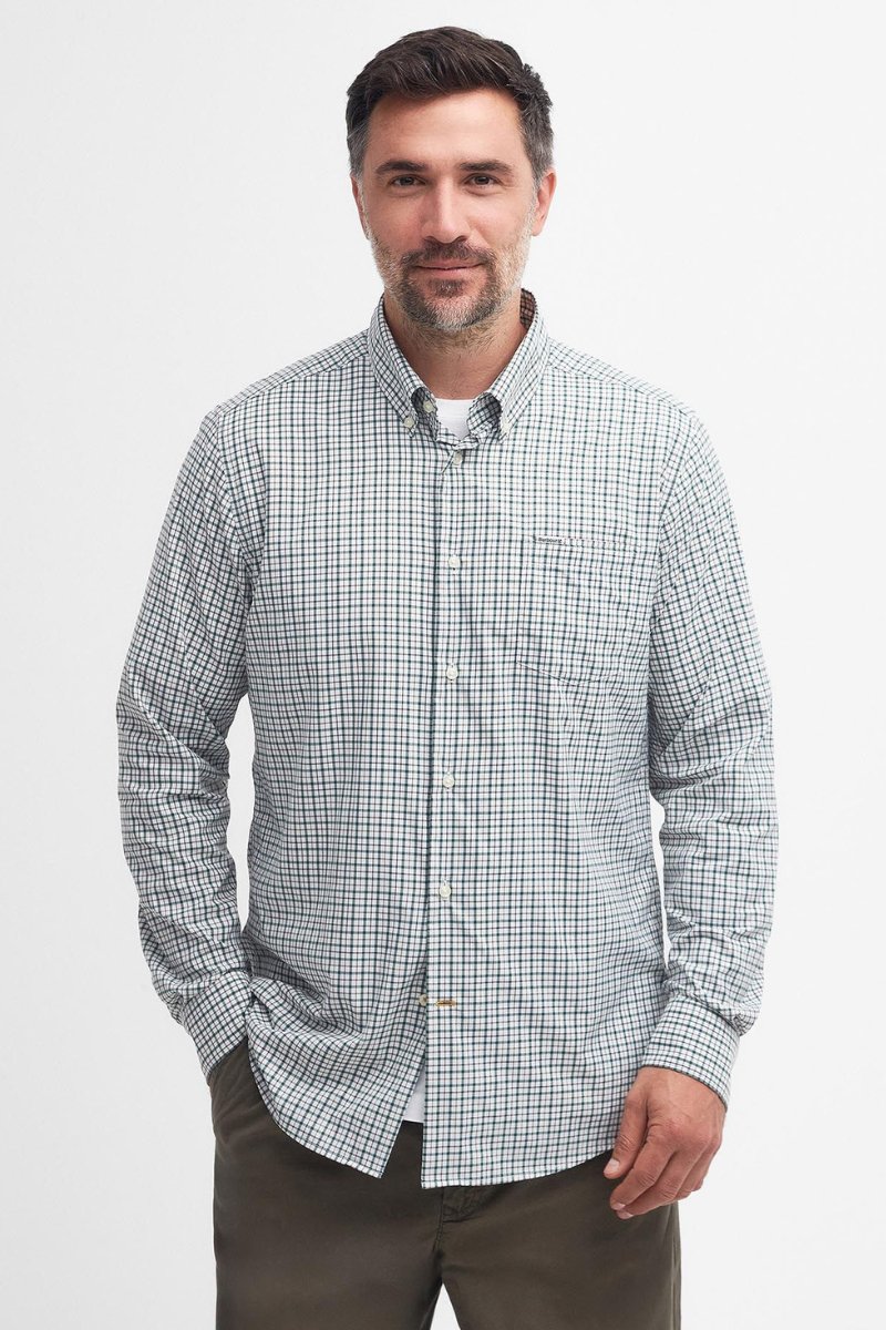 Barbour Teesdale Performance Shirt - Archery Close Men's