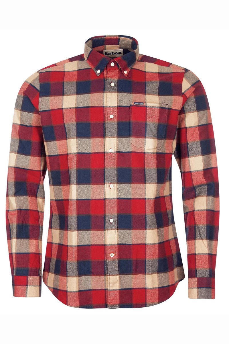 Barbour Valley Tailored Shirt - Archery Close Men's