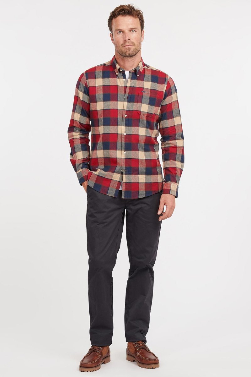 Barbour Valley Tailored Shirt - Archery Close Men's