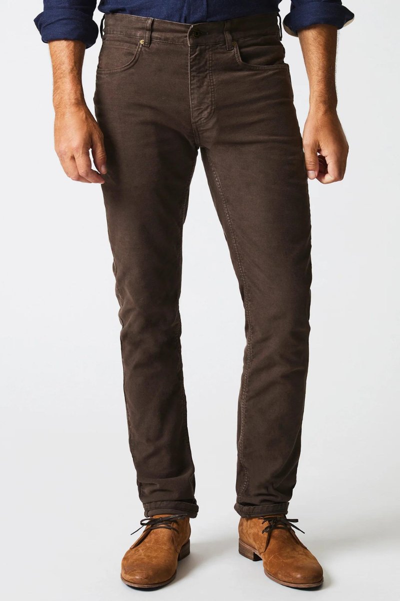 Billy Reid Moleskin Jean - Coffee - Archery Close Men's