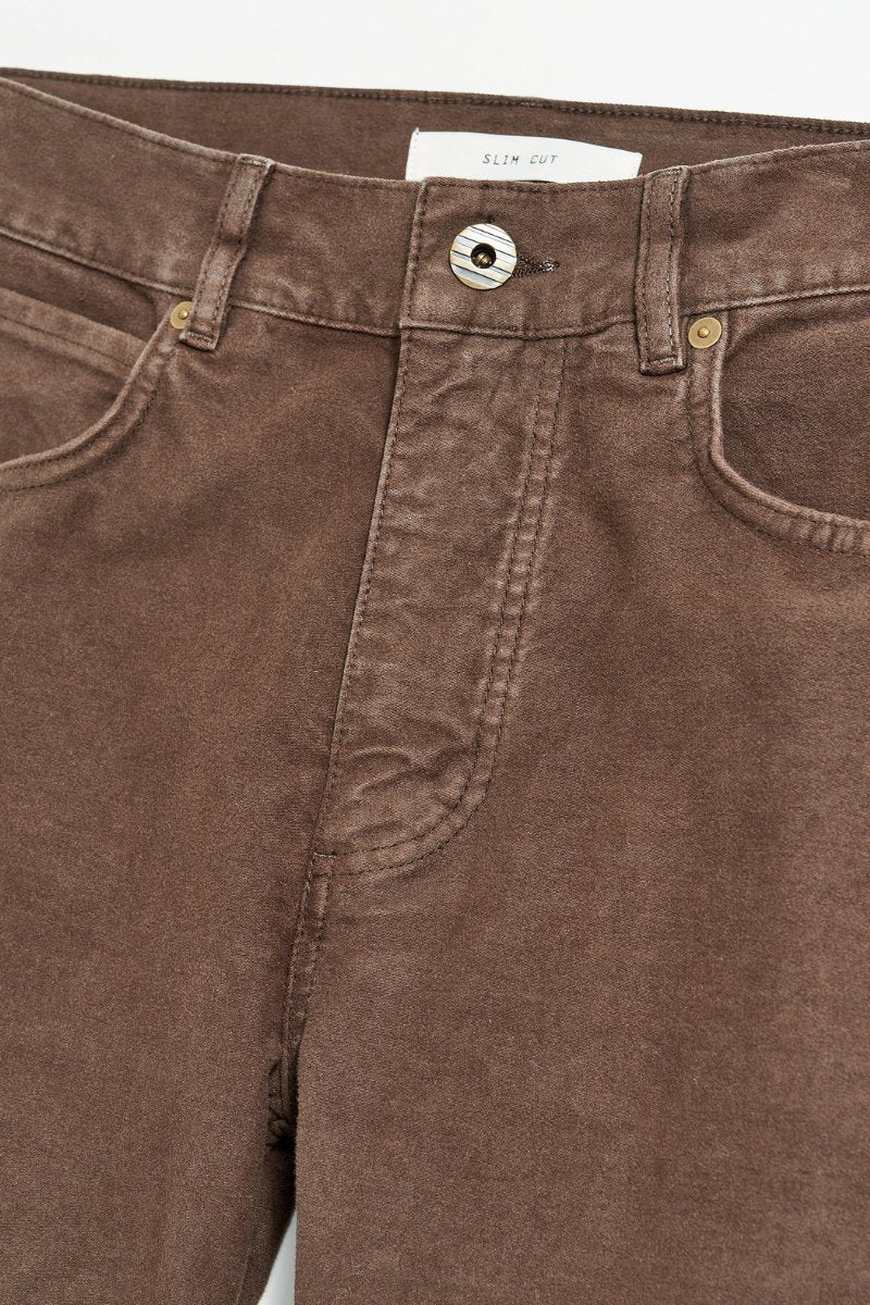 Billy Reid Moleskin Jean - Coffee - Archery Close Men's