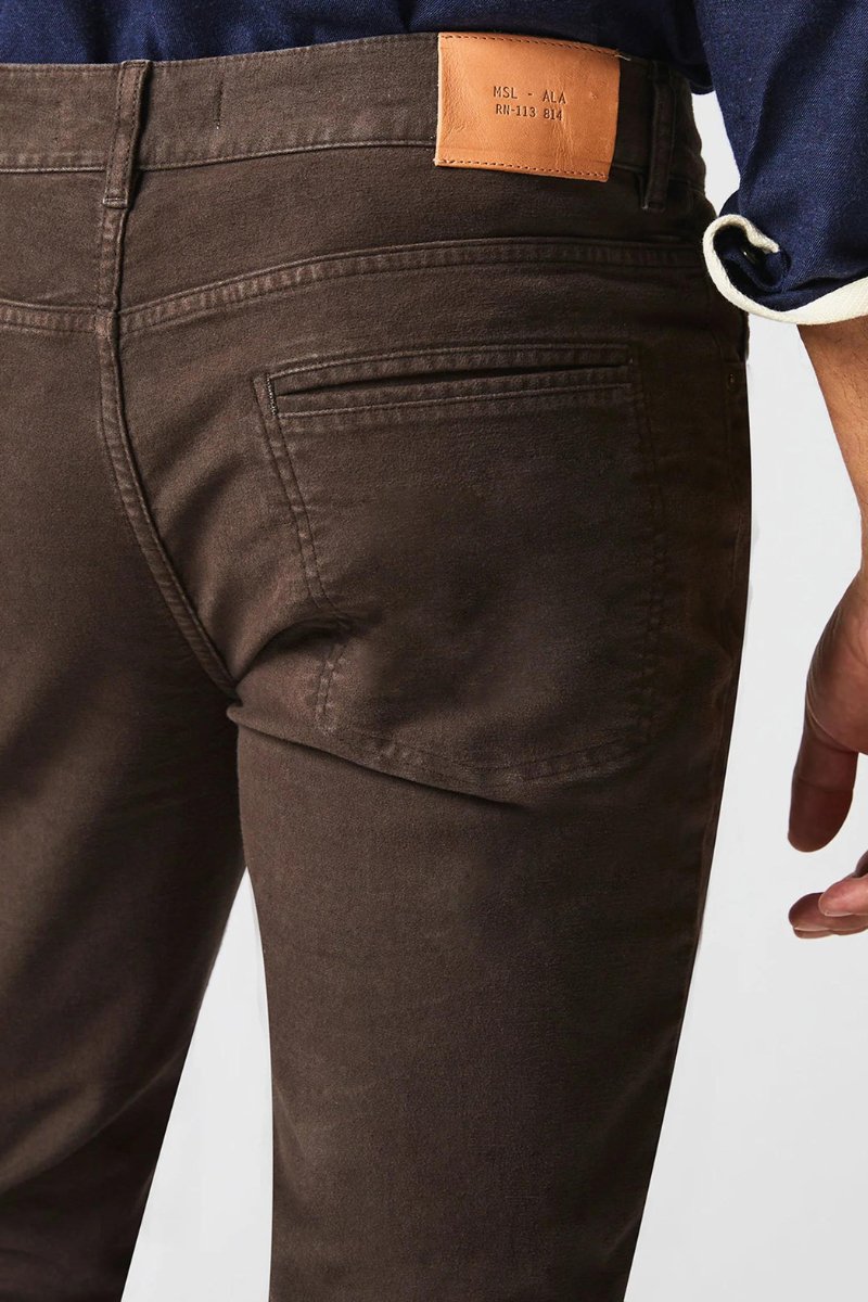 Billy Reid Moleskin Jean - Coffee - Archery Close Men's