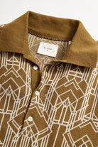 Billy Reid Stained Glass Sweater Polo - Archery Close Men's