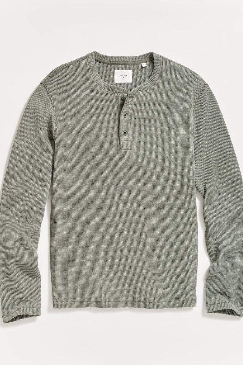 Billy Reid Waffle Henley - Archery Close Men's