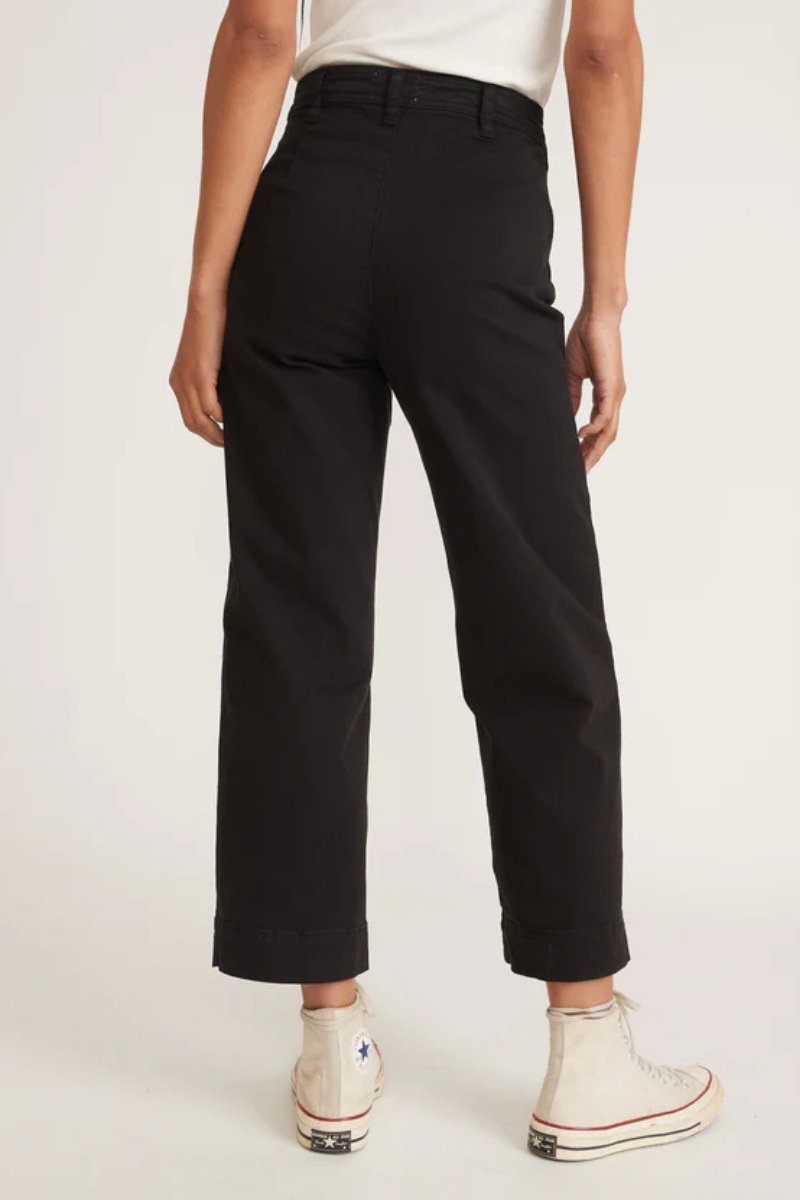 Bridget Wide Leg Crop Pant - Marine Layer - Archery Close