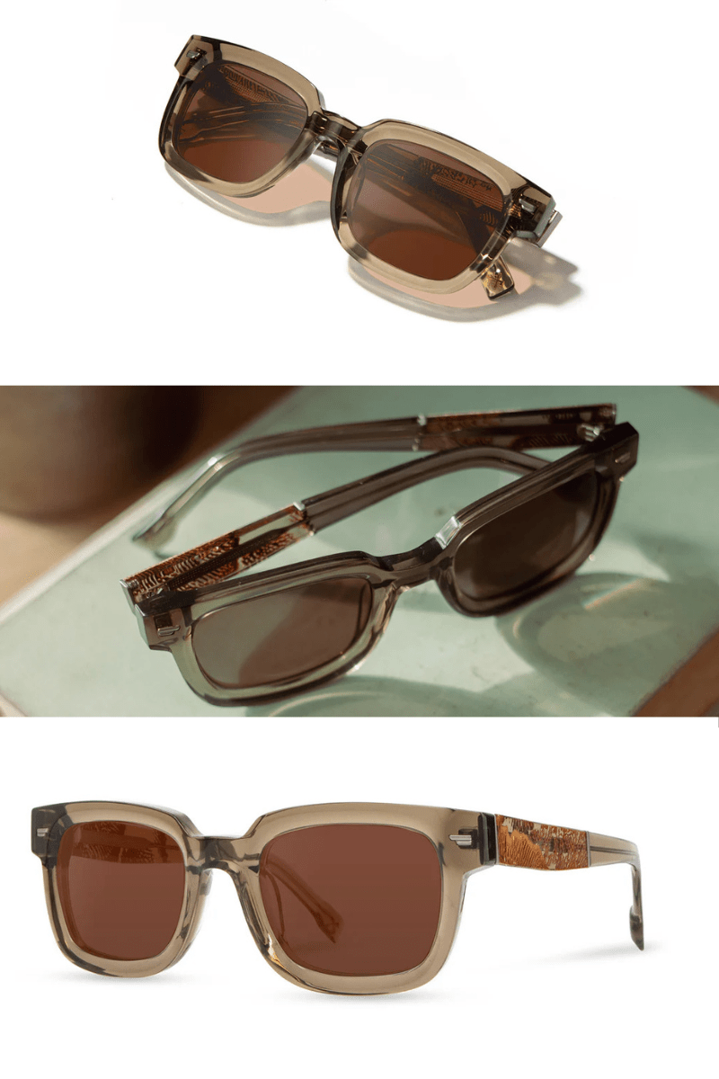 Buxton Sunglasses - Shwood Eyewear - Archery Close