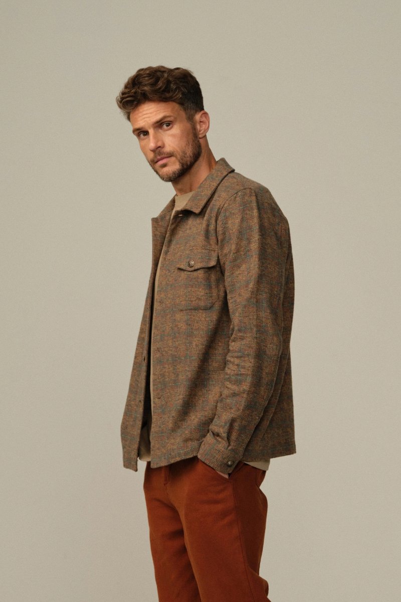 Cameron Flannel Overshirt - Road to Nowhere Clothing - Archery Close