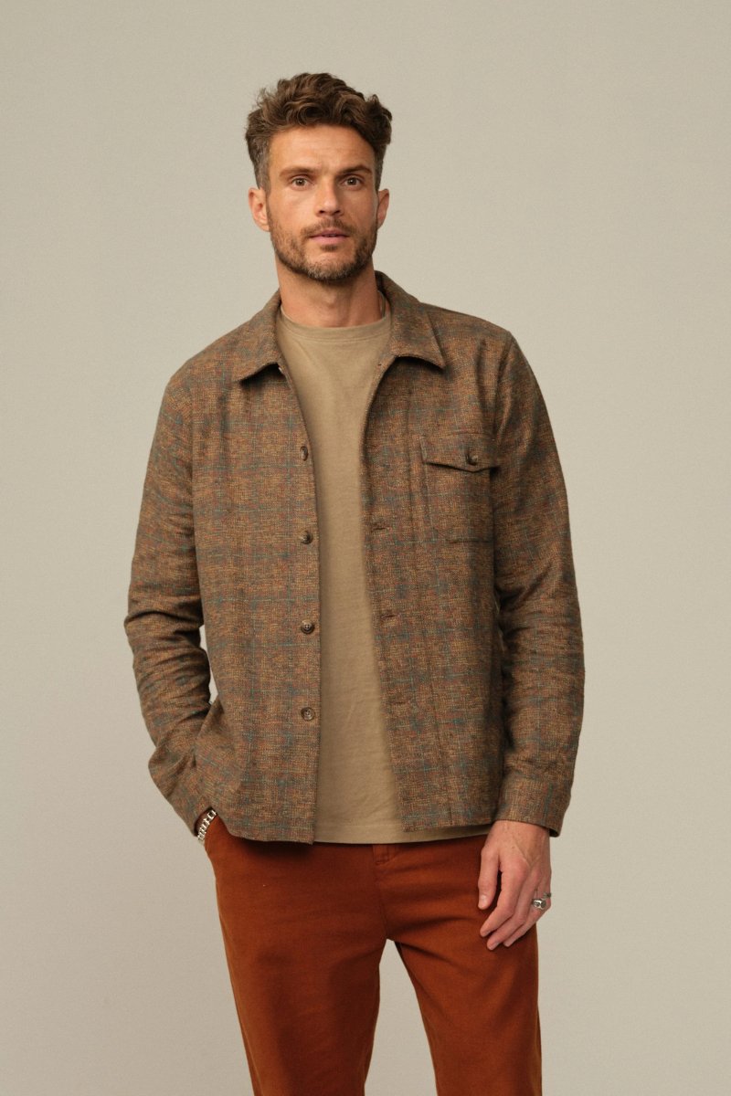 Cameron Flannel Overshirt - Road to Nowhere Clothing - Archery Close