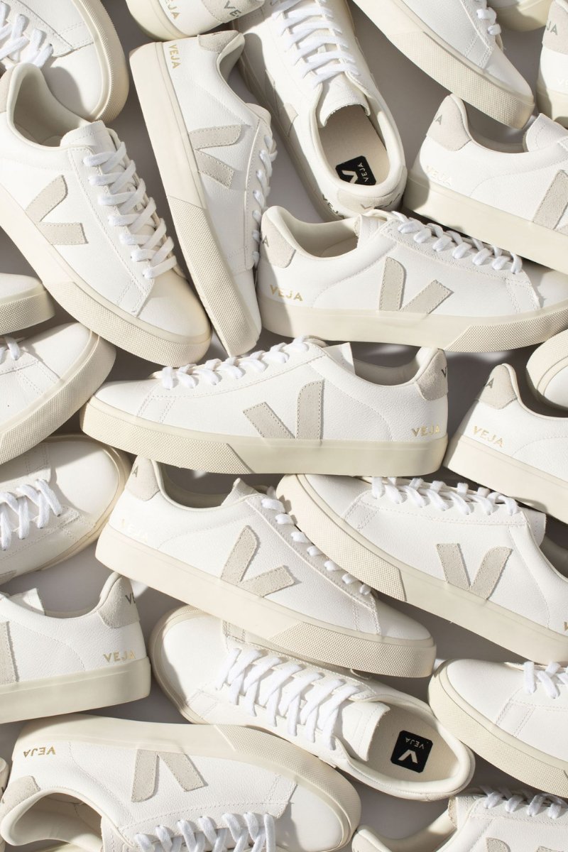 CAMPO LEATHER WHITE NATURAL - Veja - Archery Close