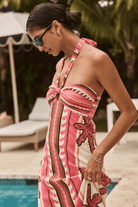 Canyon Halter Dress - Marine Layer - Archery Close