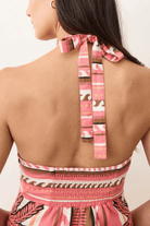 Canyon Halter Dress - Marine Layer - Archery Close