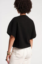 Carnegie Shrug in Black - Frances Valentine - Archery Close