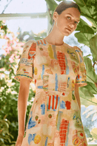 Casey Dress in Happy Hour - Hunter Bell - Archery Close