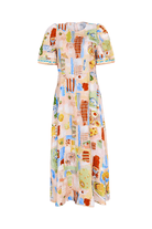 Casey Dress in Happy Hour - Hunter Bell - Archery Close