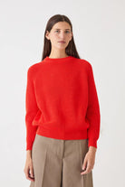 Chelsea Sweater in Vermillion - DemyLee - Archery Close