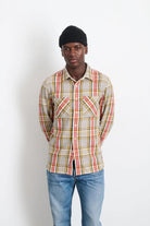 Chore Shirt in Vintage Washed Flannel - Alex Mill - Archery Close