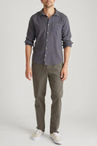 Classic Stretch Selvedge Shirt - Marine Layer - Archery Close