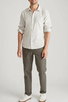 Classic Stretch Selvedge Shirt - Marine Layer - Archery Close