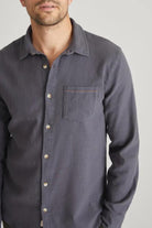 Classic Stretch Selvedge Shirt - Marine Layer - Archery Close