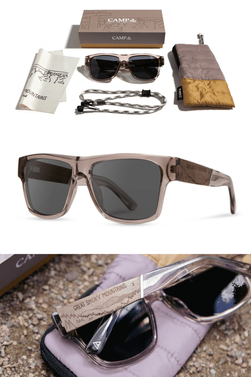 Cliff - Dusk Sunglasses - Shwood Eyewear - Archery Close
