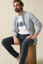 Coastline Knit Shirt - Faherty Brand - Archery Close