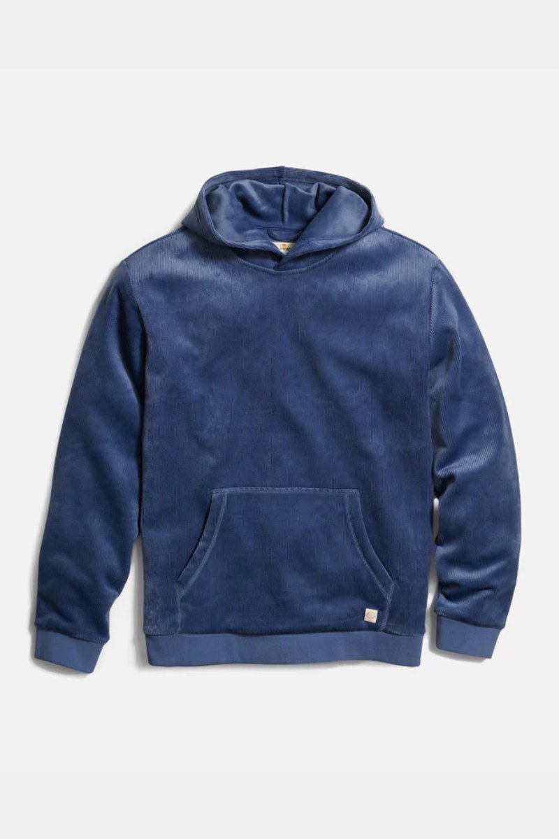 Cord Velour Hoodie - Marine Layer - Archery Close