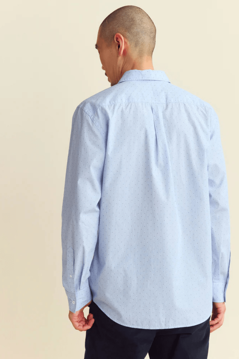 Coupe Dot Holt Dress Shirt - Billy Reid - Archery Close